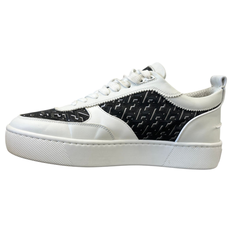 Men's Happyrui Flat Low Trainers White Size UK 7 / EU 41