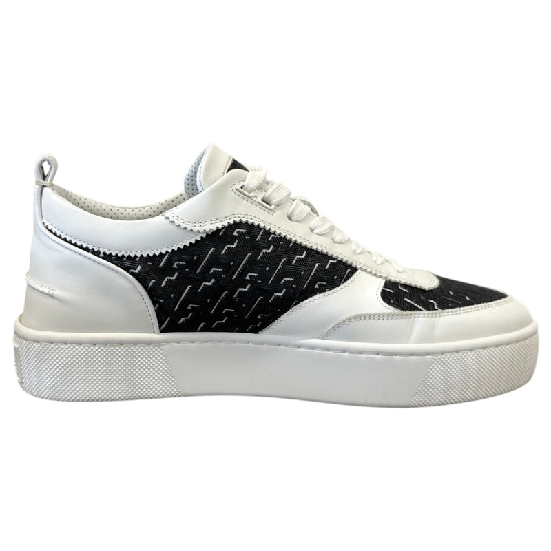 Men's Happyrui Flat Low Trainers White Size UK 7 / EU 41