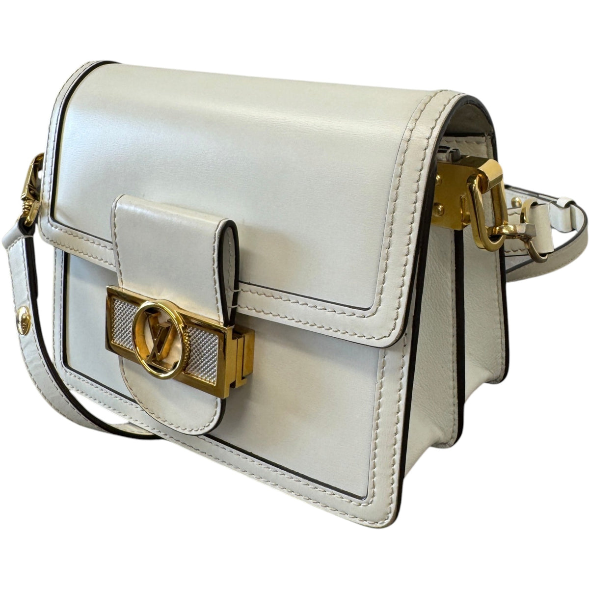 Women's Dauphine Crossbody Bag White - Photo 5