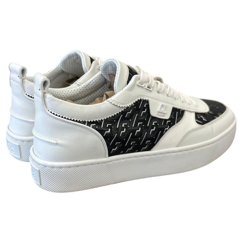 Men's Happyrui Flat Low Trainers White Size UK 7 / EU 41