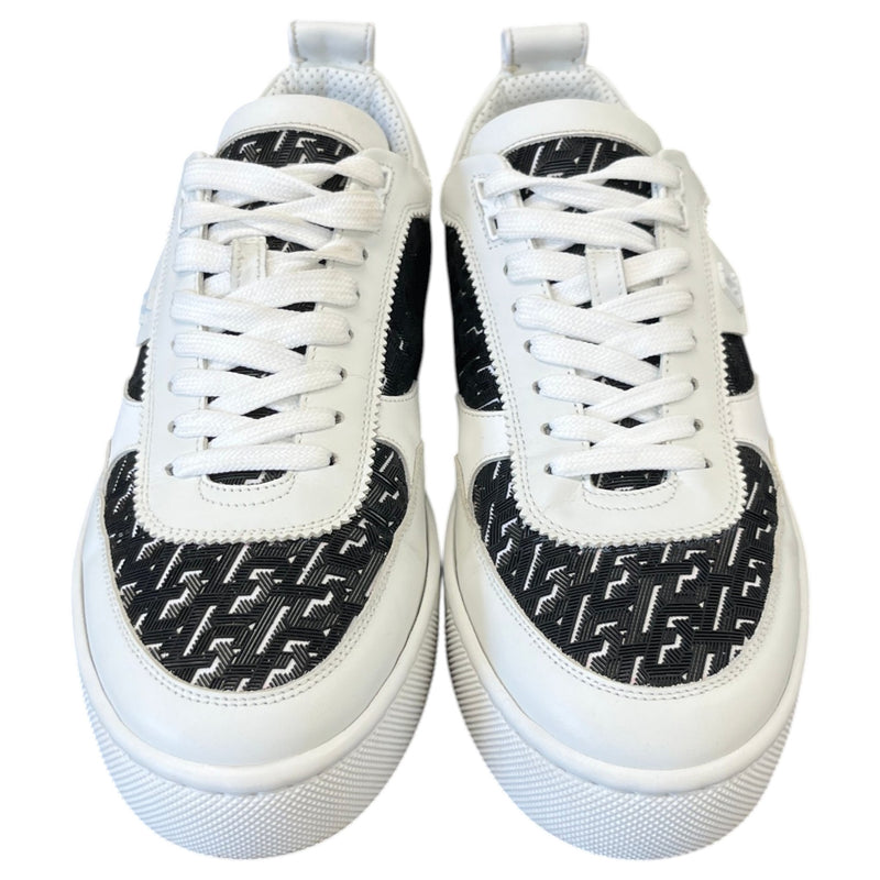 Men's Happyrui Flat Low Trainers White Size UK 7 / EU 41