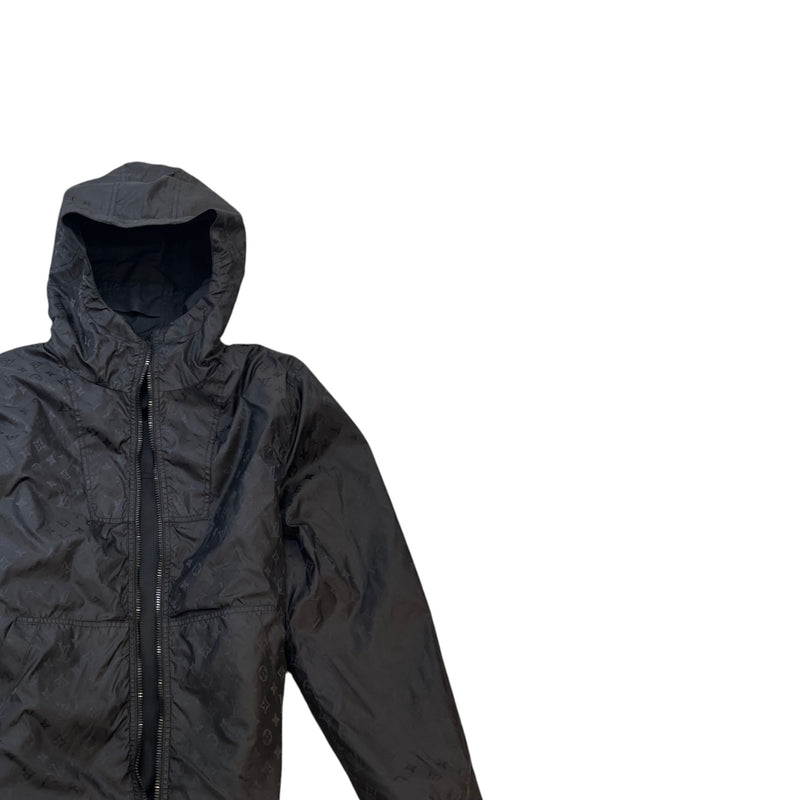 Men's Monogram Reversible Windbreaker Black Size S