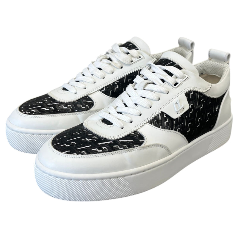 Men's Happyrui Flat Low Trainers White Size UK 7 / EU 41