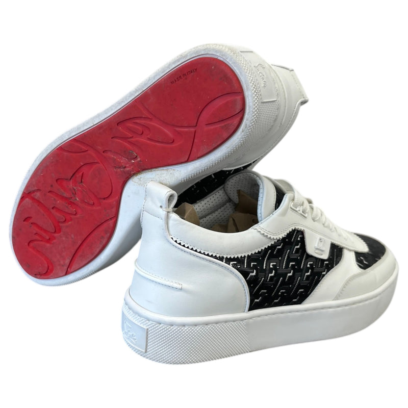 Men's Happyrui Flat Low Trainers White Size UK 7 / EU 41