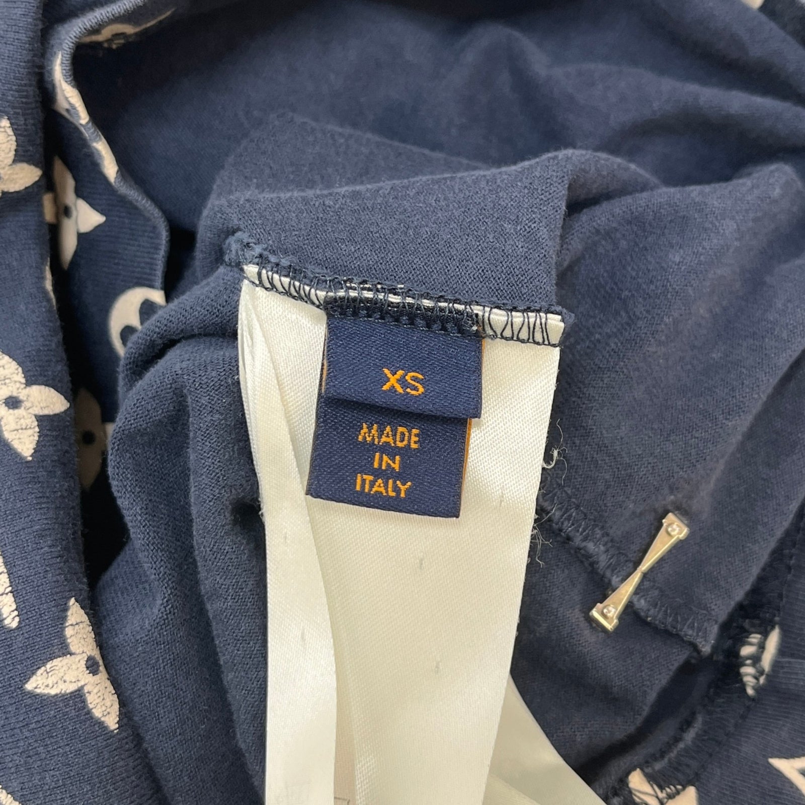 Men's Monogram Gradient T-Shirt Navy Size XS - Photo 6