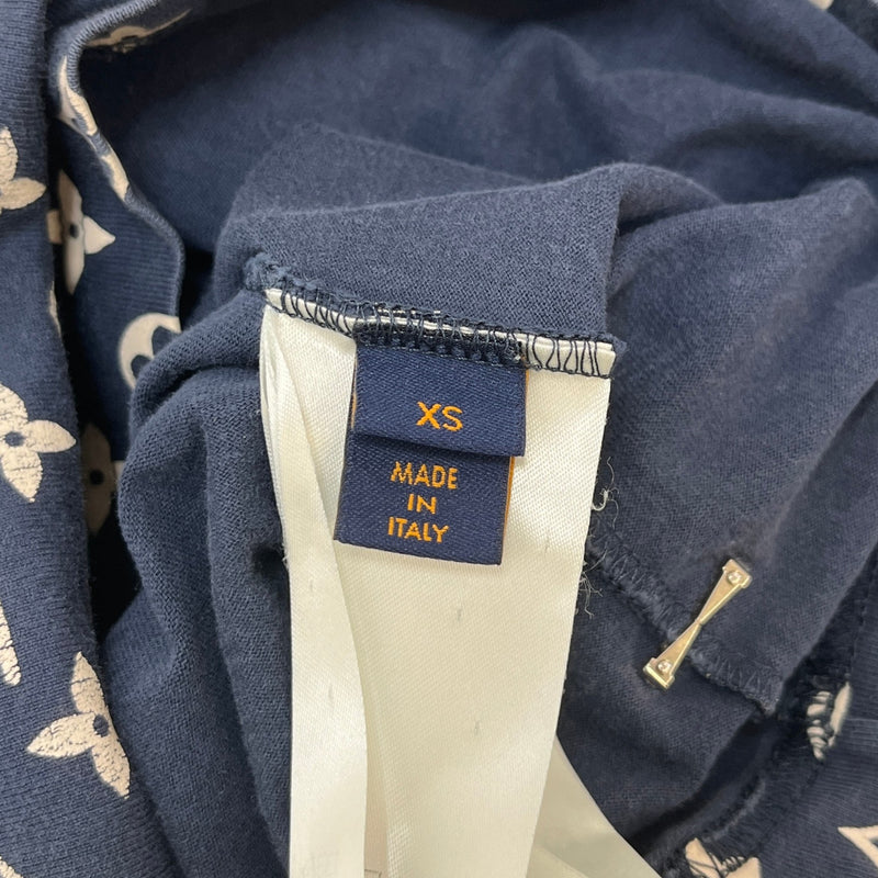 Men's Monogram Gradient T-Shirt Navy Size XS
