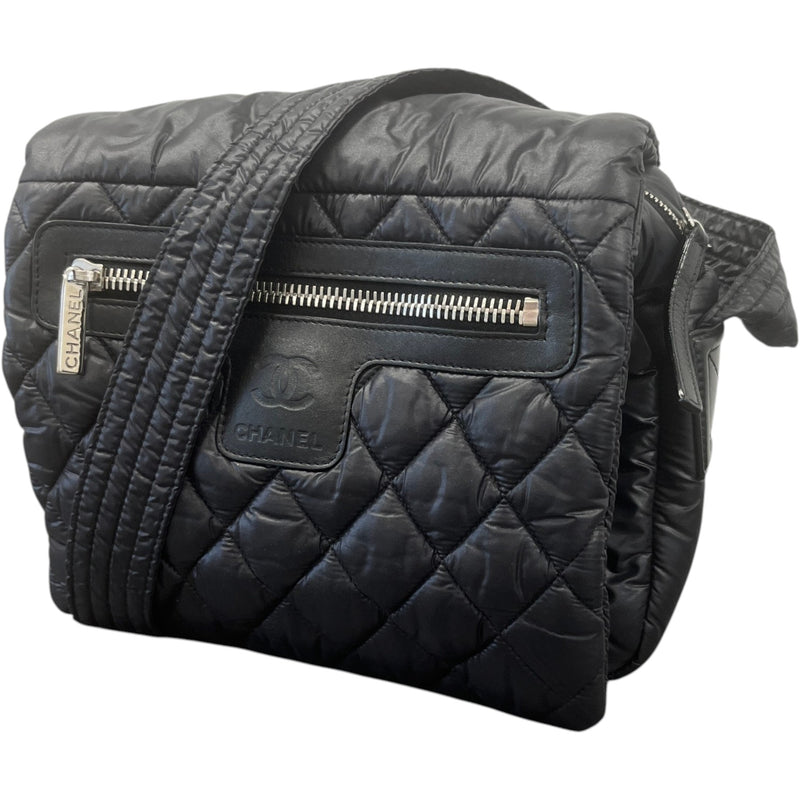 Women's Medium Coco Cocoon Messenger Bag Black