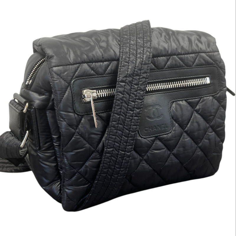 Women's Medium Coco Cocoon Messenger Bag Black
