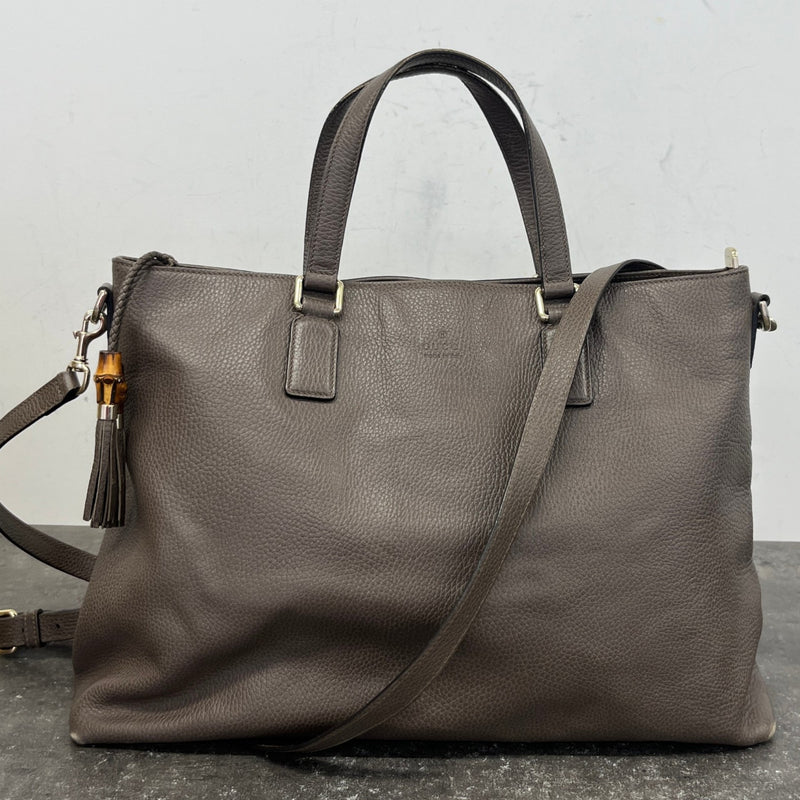 Women's Bamboo Daily Tote Handbag Grey