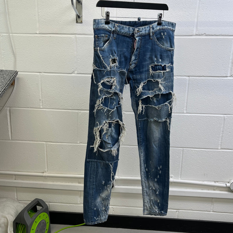 Men's Cool Guy Jeans Blue Size IT 48 / UK 32