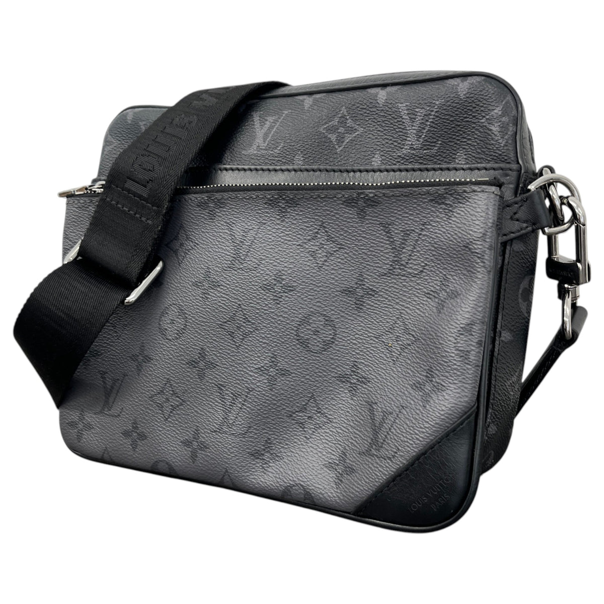 Men's Monogram Eclipse Trio Messenger Bag Charcoal - Photo 5