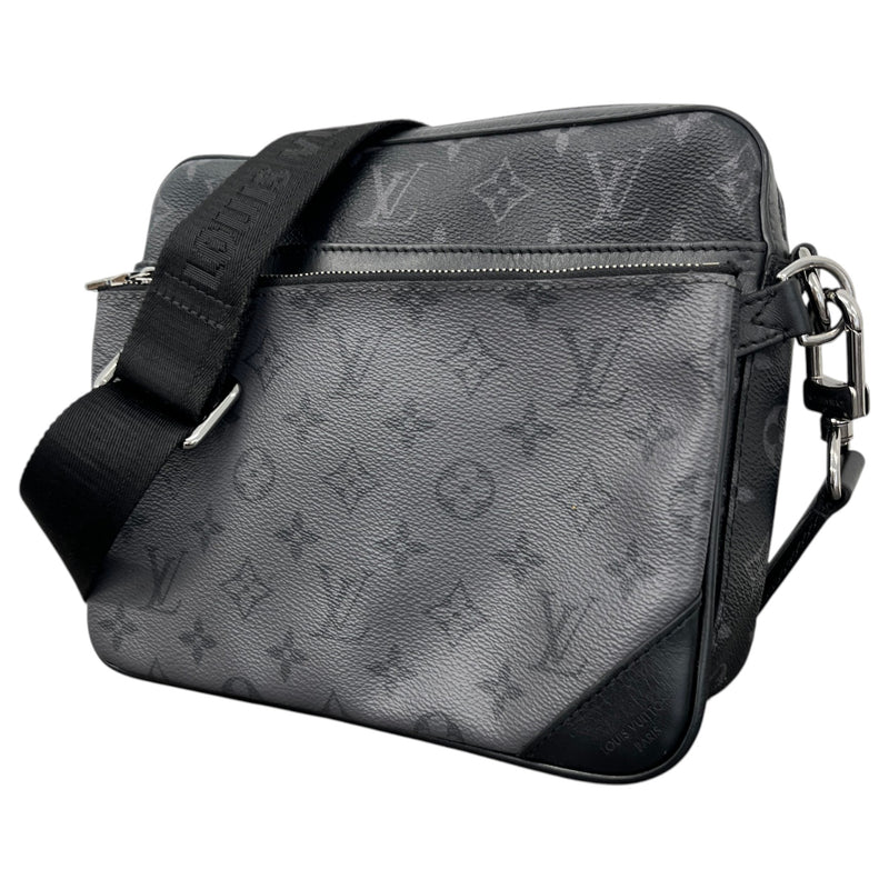 Men's Monogram Eclipse Trio Messenger Bag Charcoal