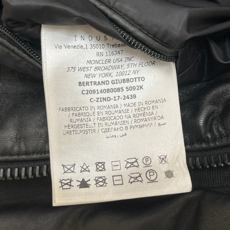 Men's Bertrand Down Jacket Black Size 5 / XXL