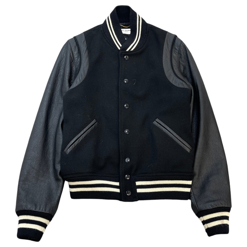 Men's Teddy Bomber Jacket Black Size XXS