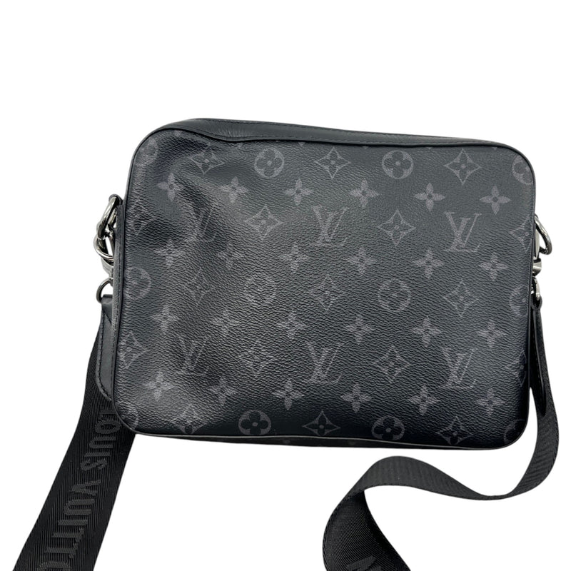 Men's Monogram Eclipse Trio Messenger Bag Charcoal