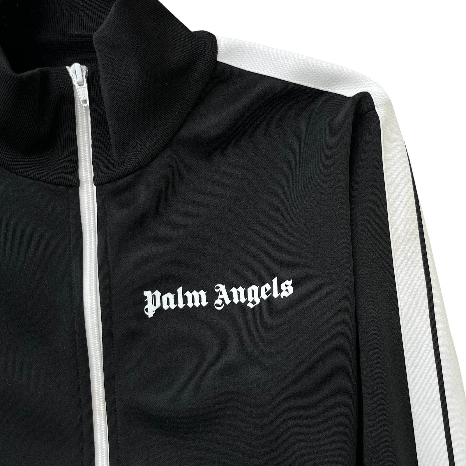 Men's Logo Print Track Jacket Black Size L - Photo 5