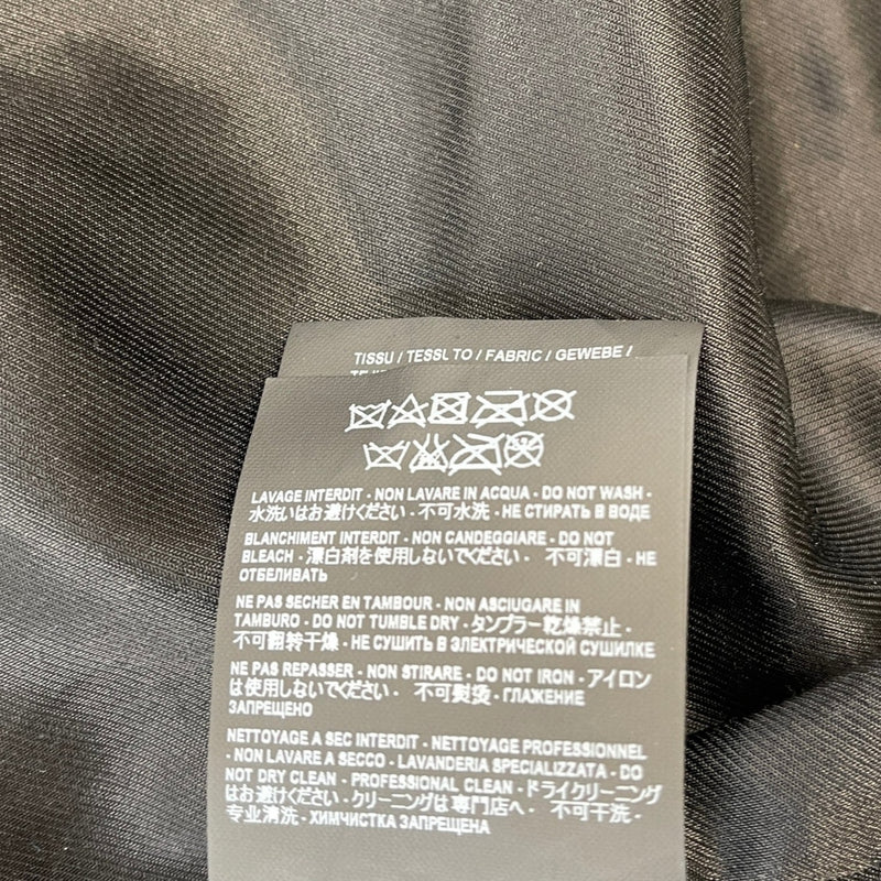 Men's Teddy Bomber Jacket Black Size XXS