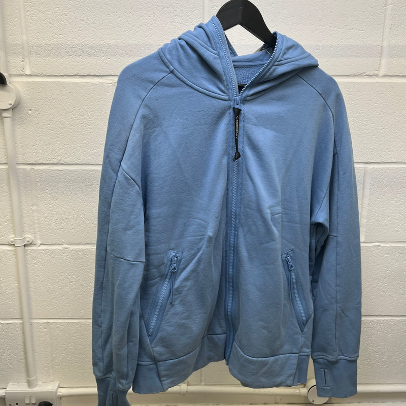 Men's Goggle Full-Zip Hoodie Blue Size L