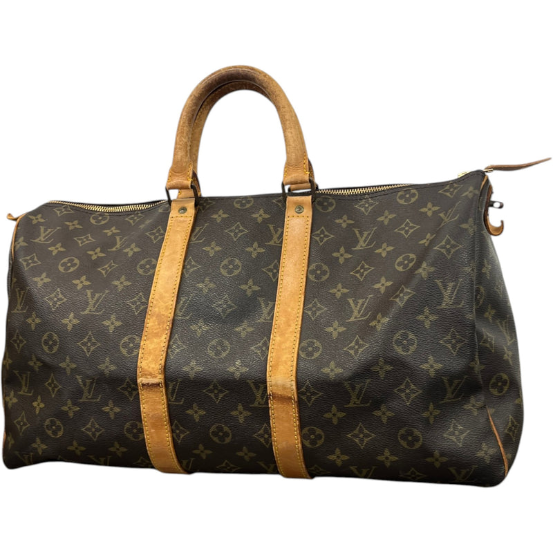 Women's Monogram Keepall 45 Bag Brown