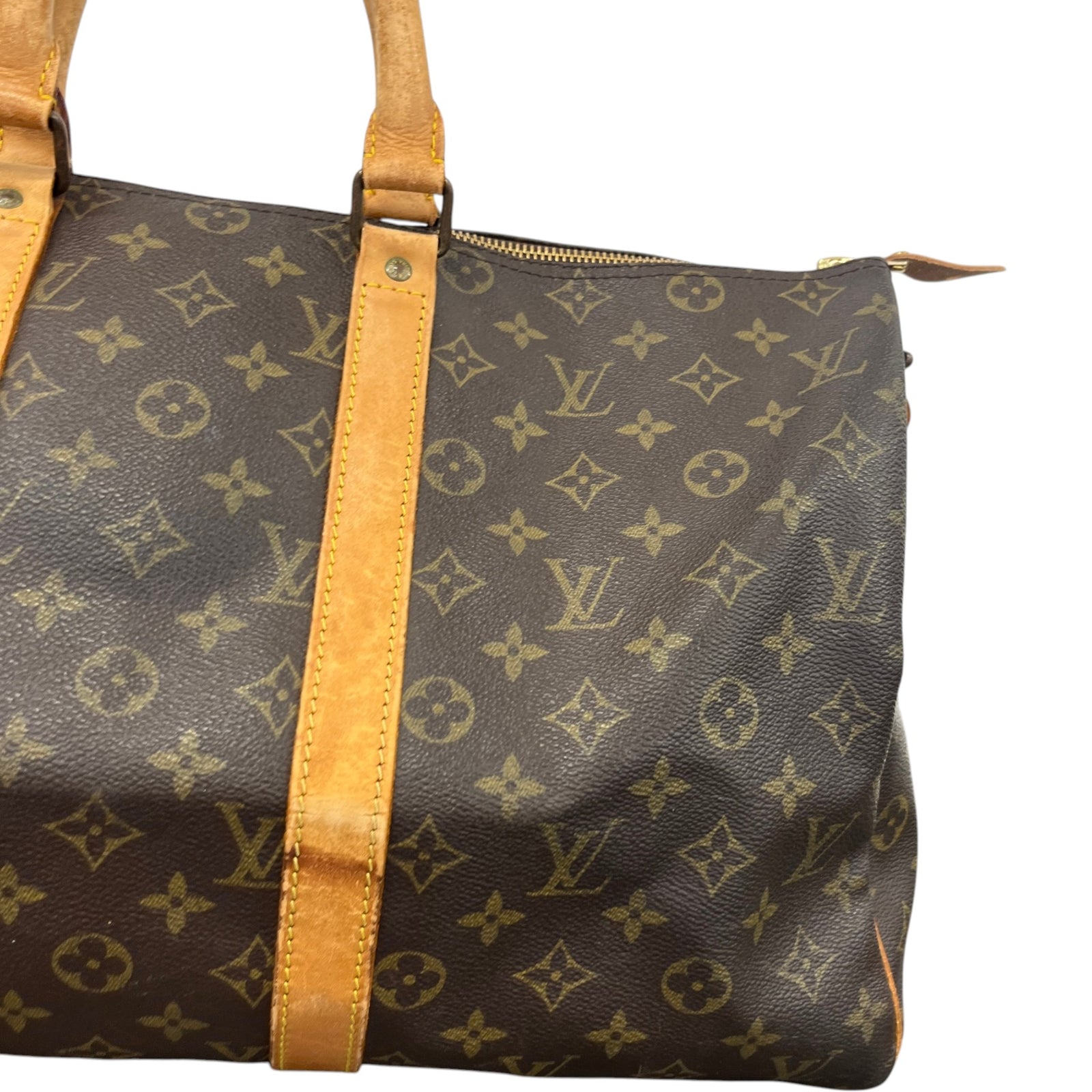 Women's Monogram Keepall 45 Bag Brown - Photo 11