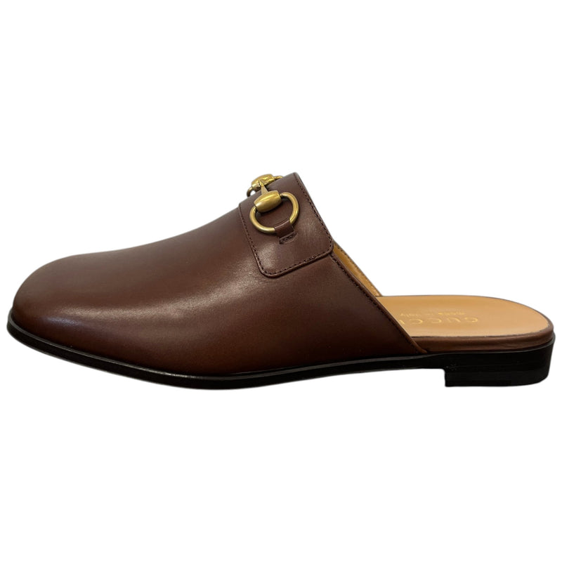 Men's Horsebit Sabot Loafers Brown Size UK 7.5 / EU 41.5