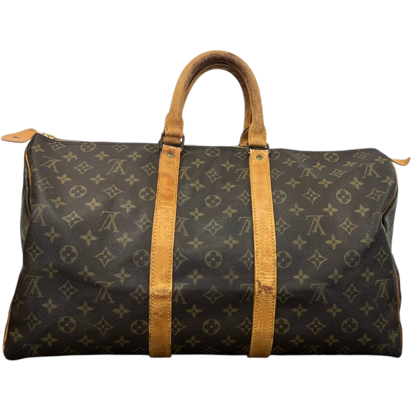 Women's Monogram Keepall 45 Bag Brown - Photo 3