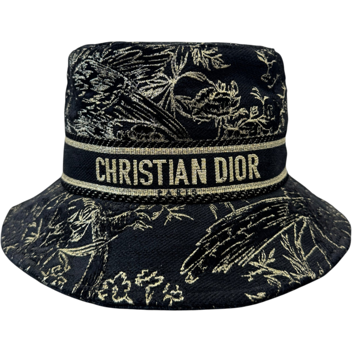 Men's D-Bobby Small Brim Bucket Hat Black Size M - Photo 1
