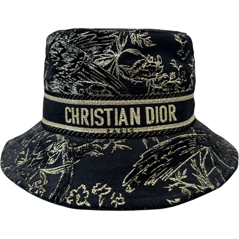Men's D-Bobby Small Brim Bucket Hat Black Size M