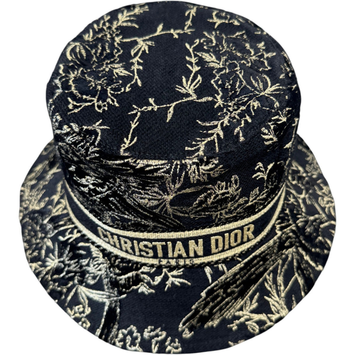 Men's D-Bobby Small Brim Bucket Hat Black Size M - Photo 3
