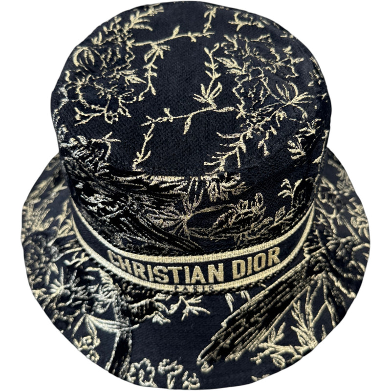 Men's D-Bobby Small Brim Bucket Hat Black Size M