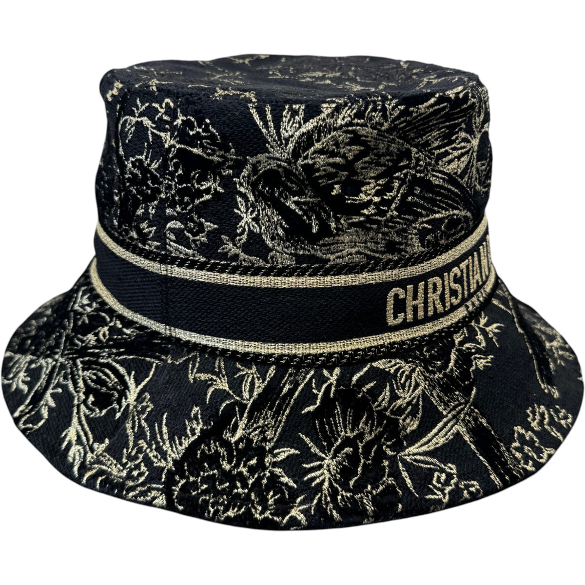 Men's D-Bobby Small Brim Bucket Hat Black Size M - Photo 4