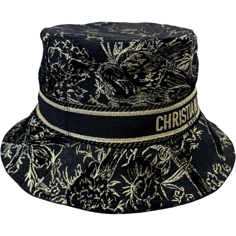 Men's D-Bobby Small Brim Bucket Hat Black Size M