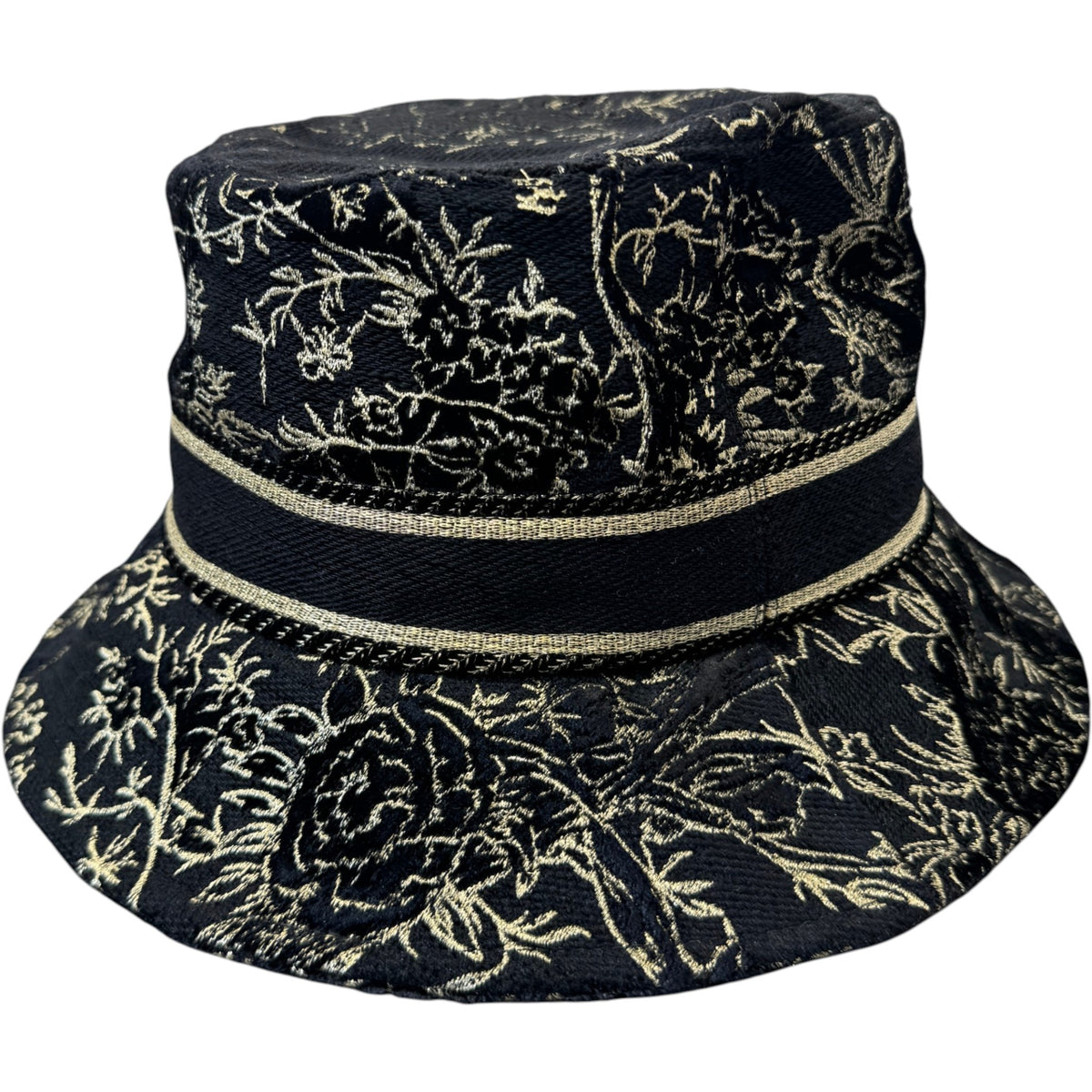 Men's D-Bobby Small Brim Bucket Hat Black Size M - Photo 2
