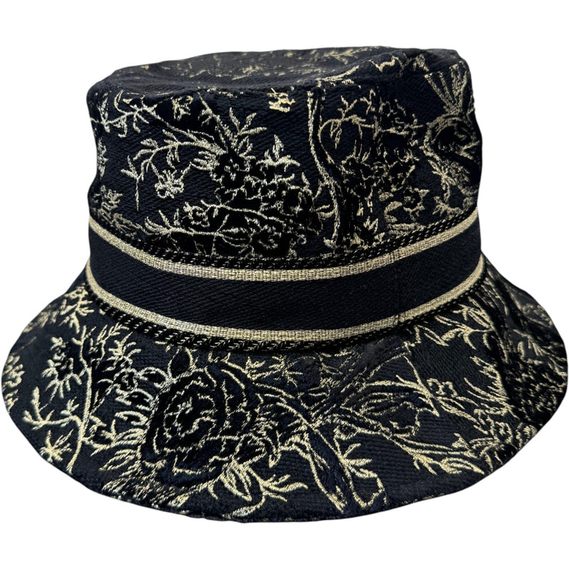 Men's D-Bobby Small Brim Bucket Hat Black Size M