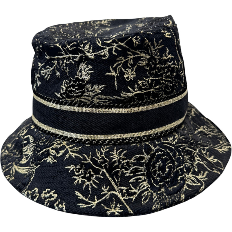 Men's D-Bobby Small Brim Bucket Hat Black Size M