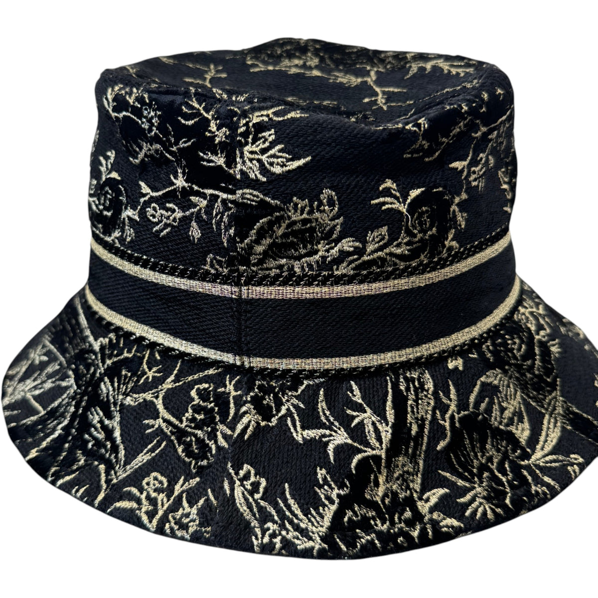 Men's D-Bobby Small Brim Bucket Hat Black Size M - Photo 6