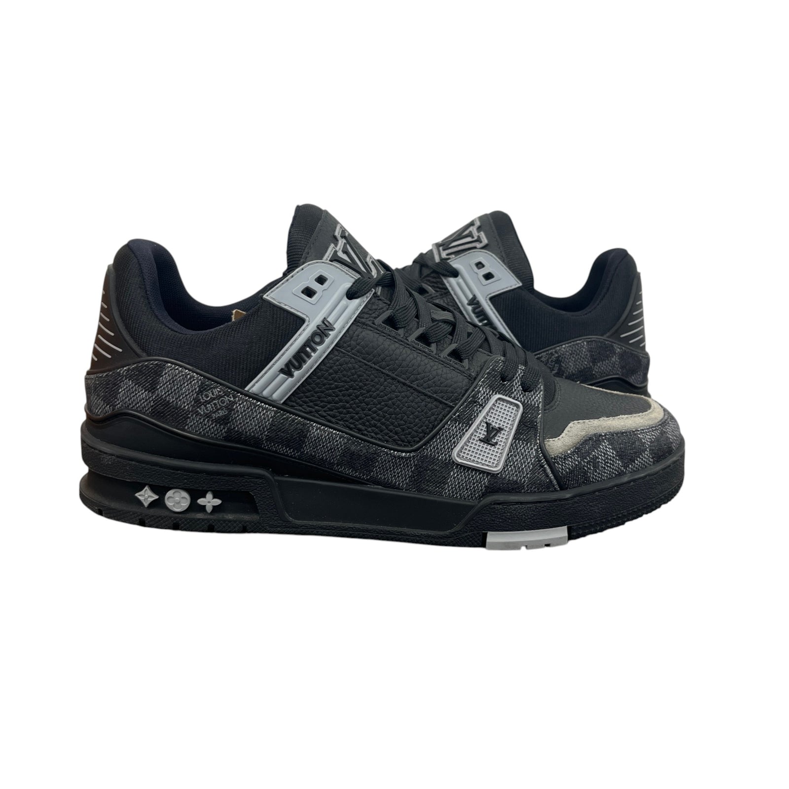 Men's Lv Low Trainers Black Size EU 43 / UK 9 - Photo 3