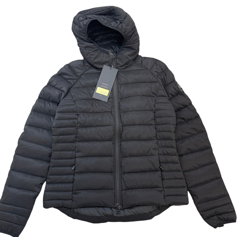 Women's Brookvale Hooded Down Jacket Black Size L / UK 12
