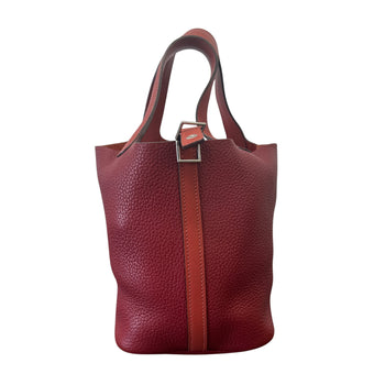 Women's Picotin 18 Togo Handbag Burgundy