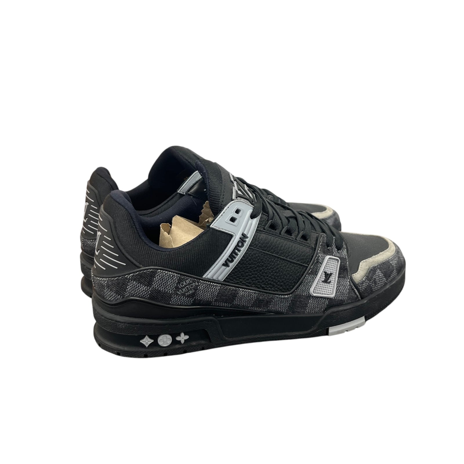 Men's Lv Low Trainers Black Size EU 43 / UK 9 - Photo 8