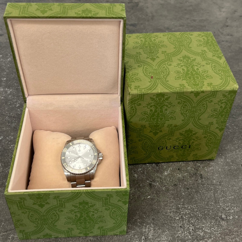 Men's Dive Automatic 40MM YA136354 Watch Silver