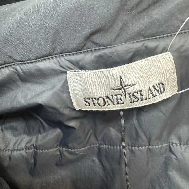 Men's Applique Logo Crinkle Reps NY Jacket Black Size M