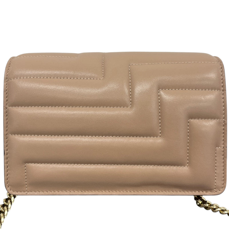Women's Avenue Chain Wallet Bag Nude