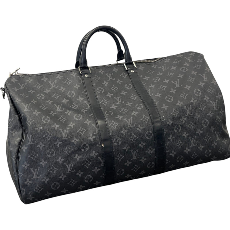 Men's Monogram Eclipse Keepall 55 Bag Black
