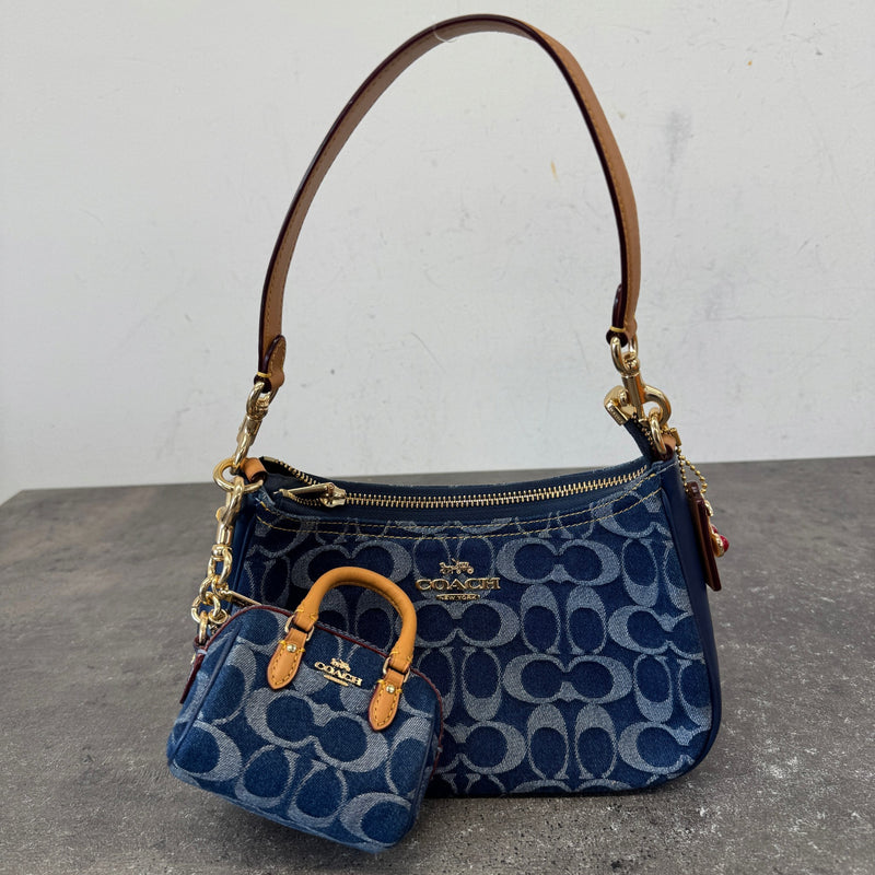 Women's Teri Shoulder Handbag Navy