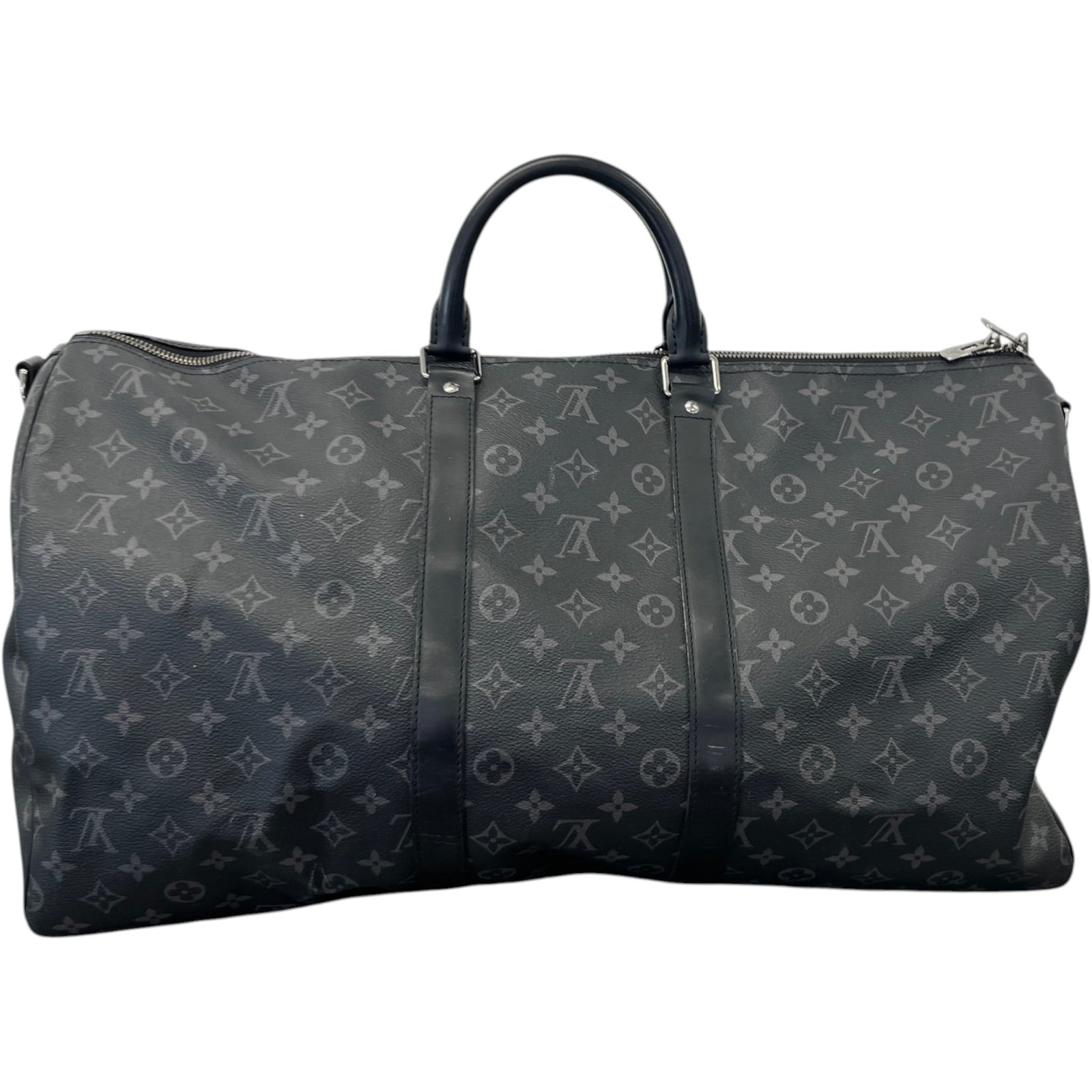 Men's Monogram Eclipse Keepall 55 Bag Black - Photo 3