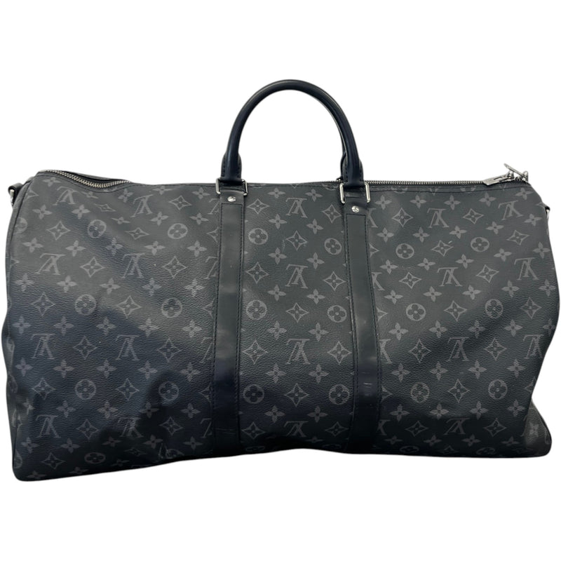 Men's Monogram Eclipse Keepall 55 Bag Black
