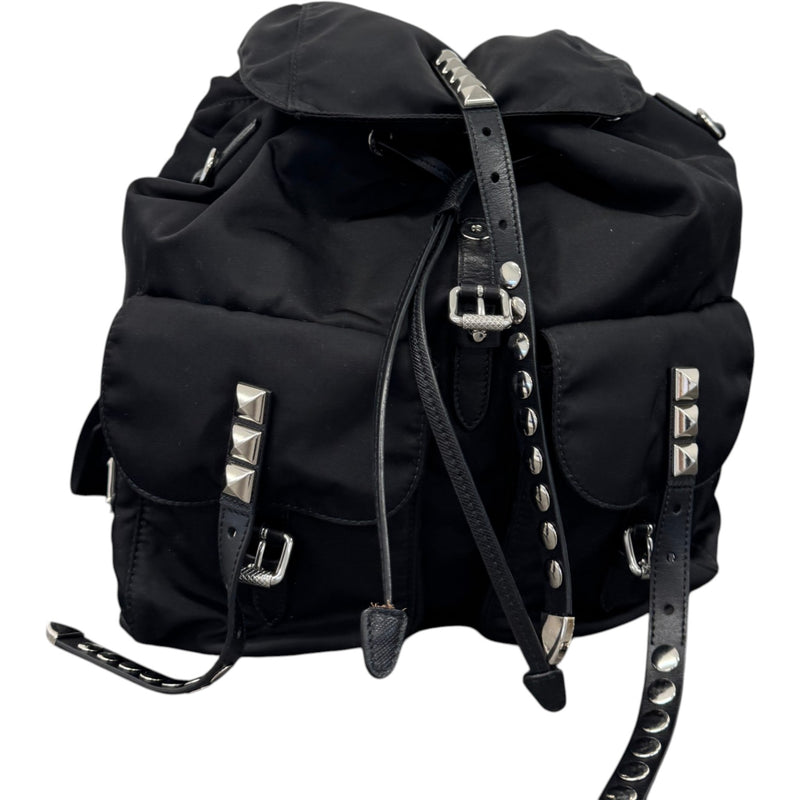 Women's New Vela Studded Backpack Black