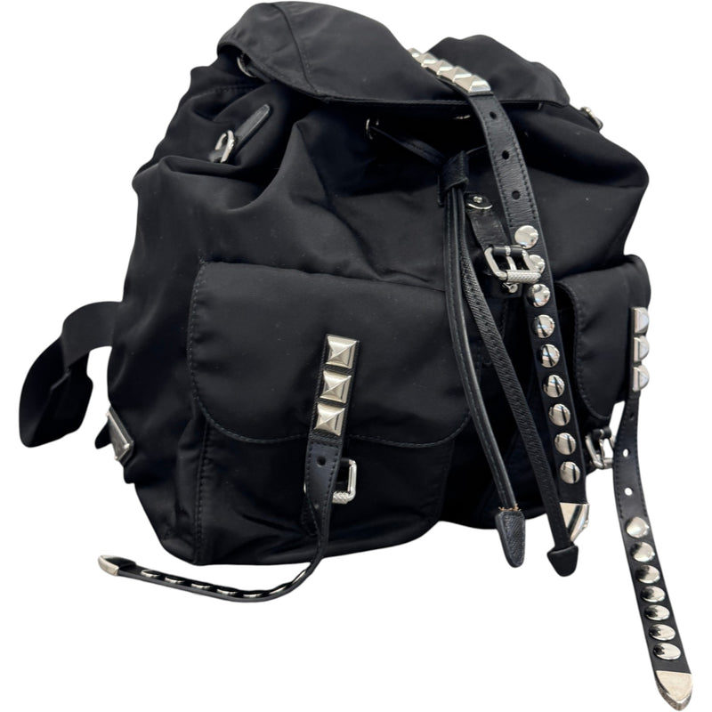 Women's New Vela Studded Backpack Black
