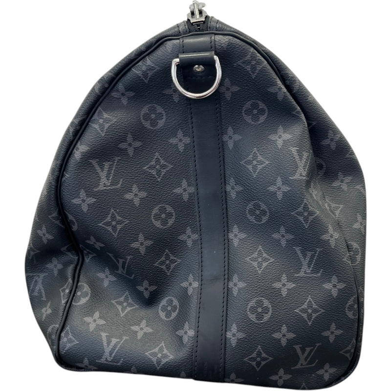 Men's Monogram Eclipse Keepall 55 Bag Black